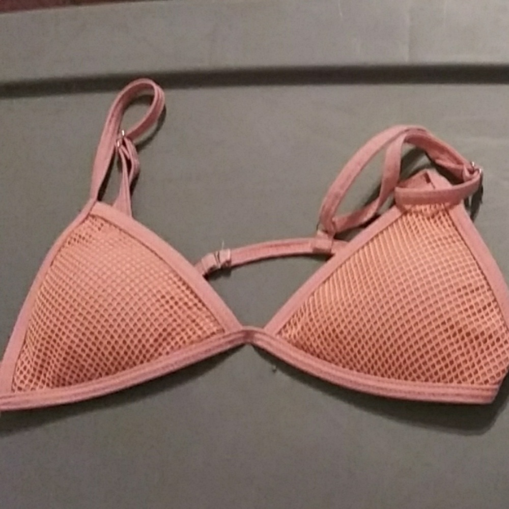 Light pink bikini top